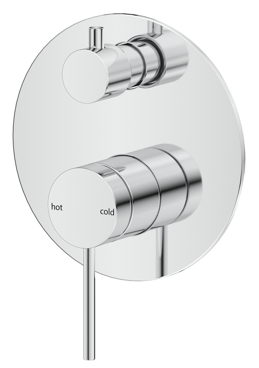 Mica Shower Mixer Diverter - 1P - TRIM KIT ONLY – Chrome