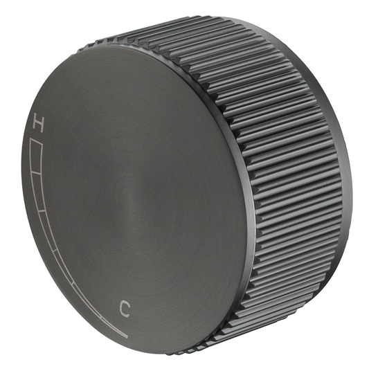 Mica Fluted Progressive Shower Mixer – Gunmetal
