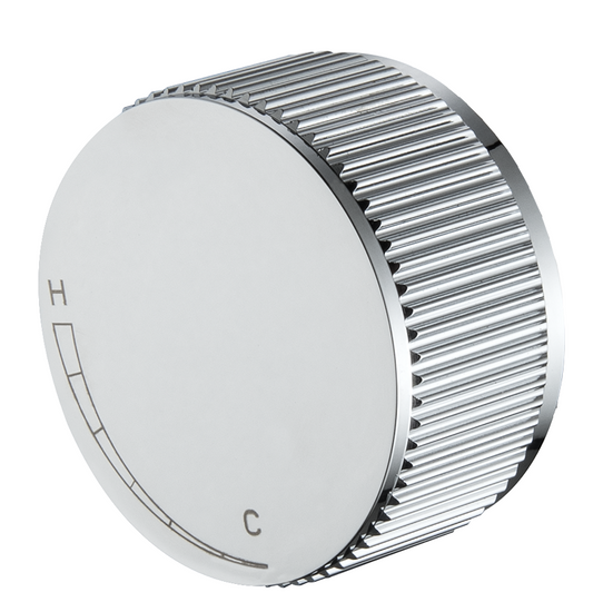 Mica Fluted Progressive Shower Mixer – Chrome