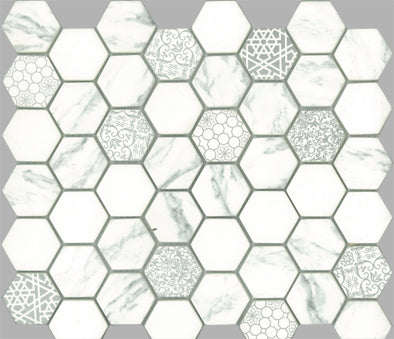 Signature Hexagon Glass 4.5X5.2