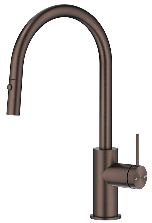 Mica Pull-Out Sink Mixer – Dusk Bronze