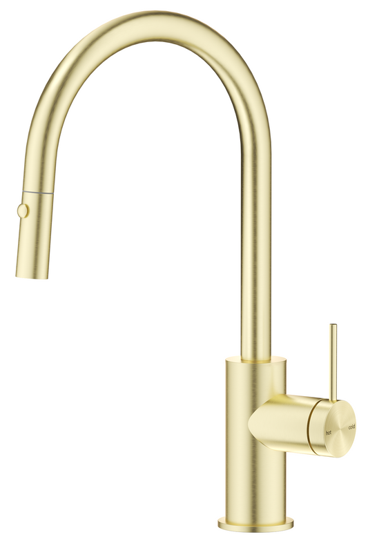 Mica Pull-Out Sink Mixer – French Gold