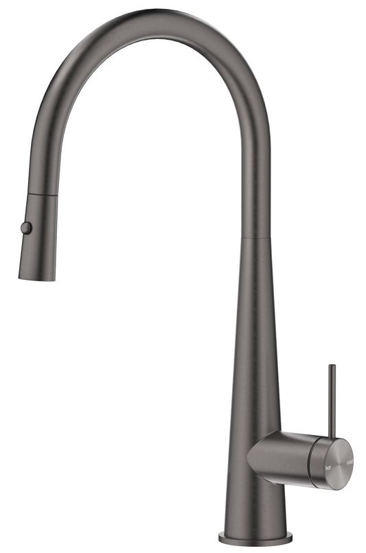 Mica Pull-Out Cone Sink Mixer – Gunmetal