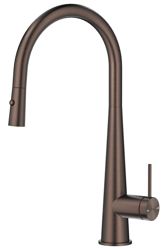 Mica Pull-Out Cone Sink Mixer – Dusk Bronze