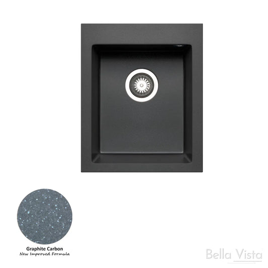 Pradus Sink 410 x 50mm - Graphite Carbon