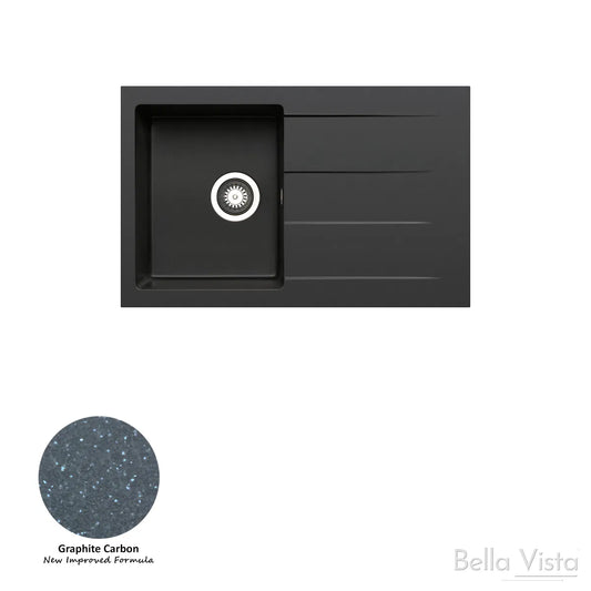 Pradus Sink 790 x 500mm - Graphite Carbon