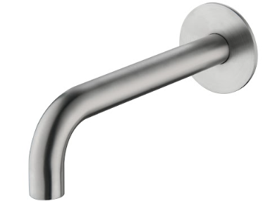 Mica Bath/Basin Spouts - 160/220/250mm - Multiple Colours – Brushed Nickel