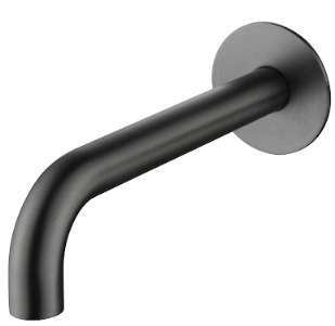 Mica Bath/Basin Spouts - 160/220/250mm - Multiple Colours – Gunmetal