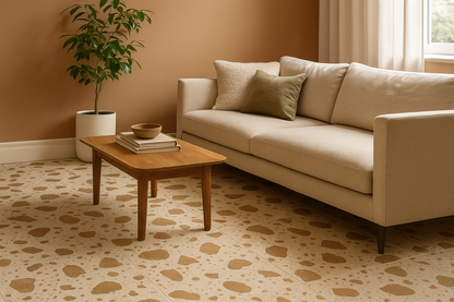 Torrens Terrazzo Brown 60x60