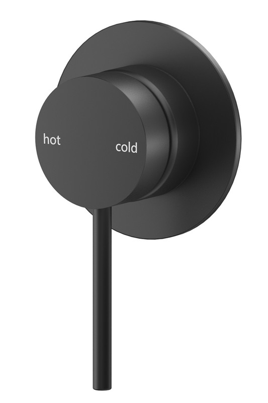 Mica Shower Mixer - TRIM KIT ONLY – Black