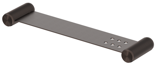 Mica Fluted Stainless Shelf - 400mm – Dusk Bronze
