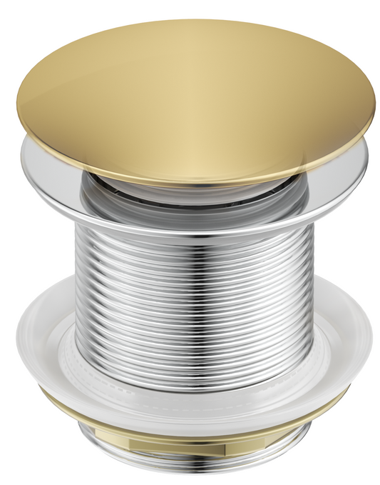 Corby Bath Pop-Up Waste – Shiny Gold