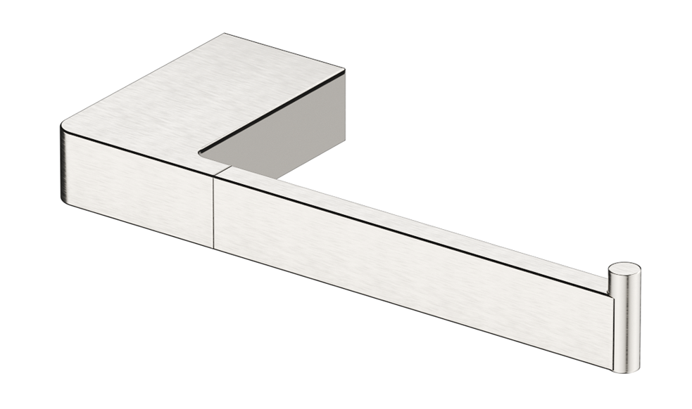 Milos Toilet Paper Holder – Brushed Nickel