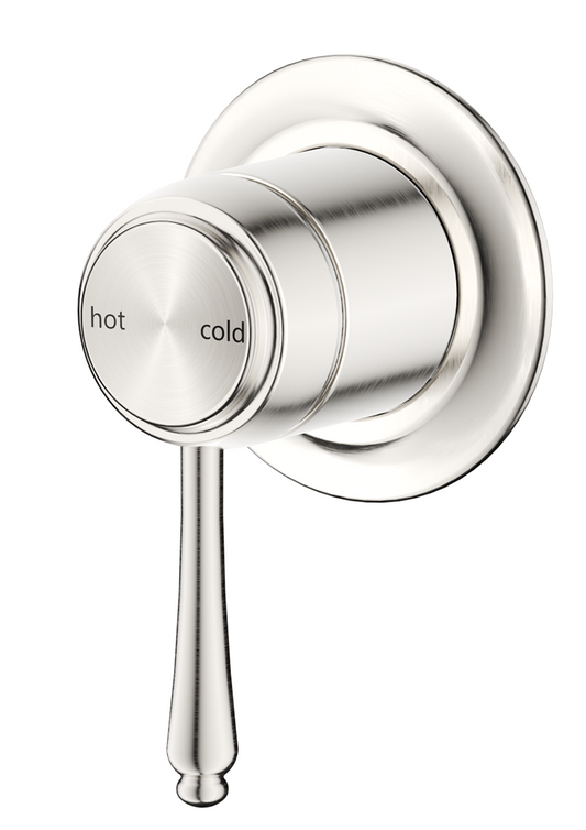 Mica Heritage Shower Mixer - TRIM KIT ONLY – Brushed Nickel
