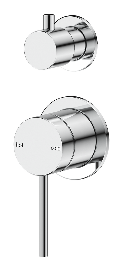 Mica Shower Mixer Diverter - 2P - TRIM KIT ONLY – Chrome