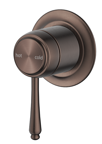 Mica Heritage Shower Mixer - TRIM KIT ONLY – Dusk Bronze
