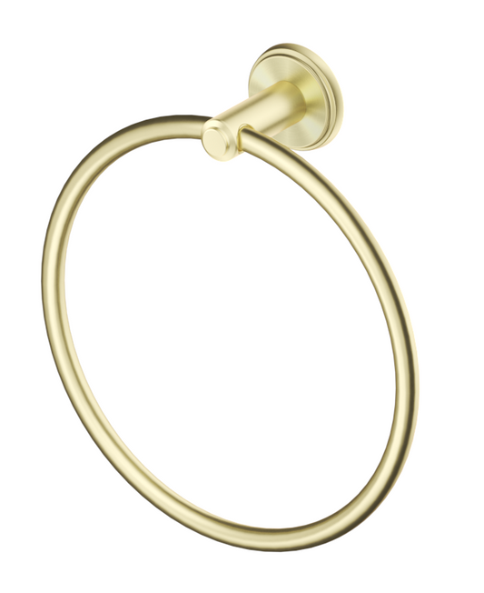 Mica Heritage Towel Ring – French Gold