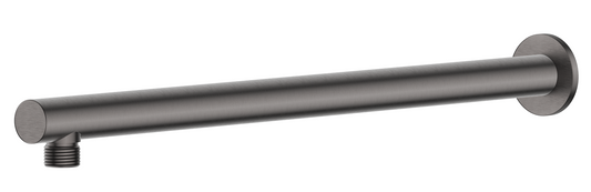 Mica Wall Shower Arm - 450mm - Straight – Gunmetal