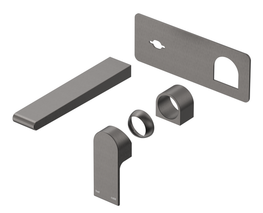 Beki Wall-Spout Combo - 1P - TRIM KIT ONLY – Gunmetal
