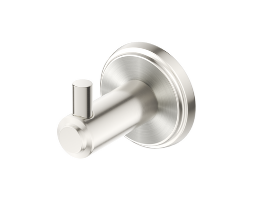 Mica Heritage Robe Hook – Brushed Nickel