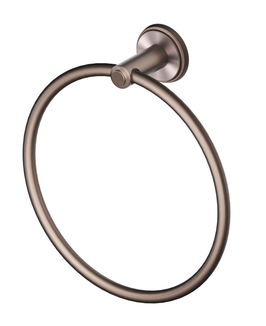 Mica Heritage Towel Ring – Dusk Bronze