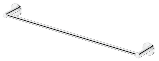 Mica Single Towel Rail 800 – Chrome