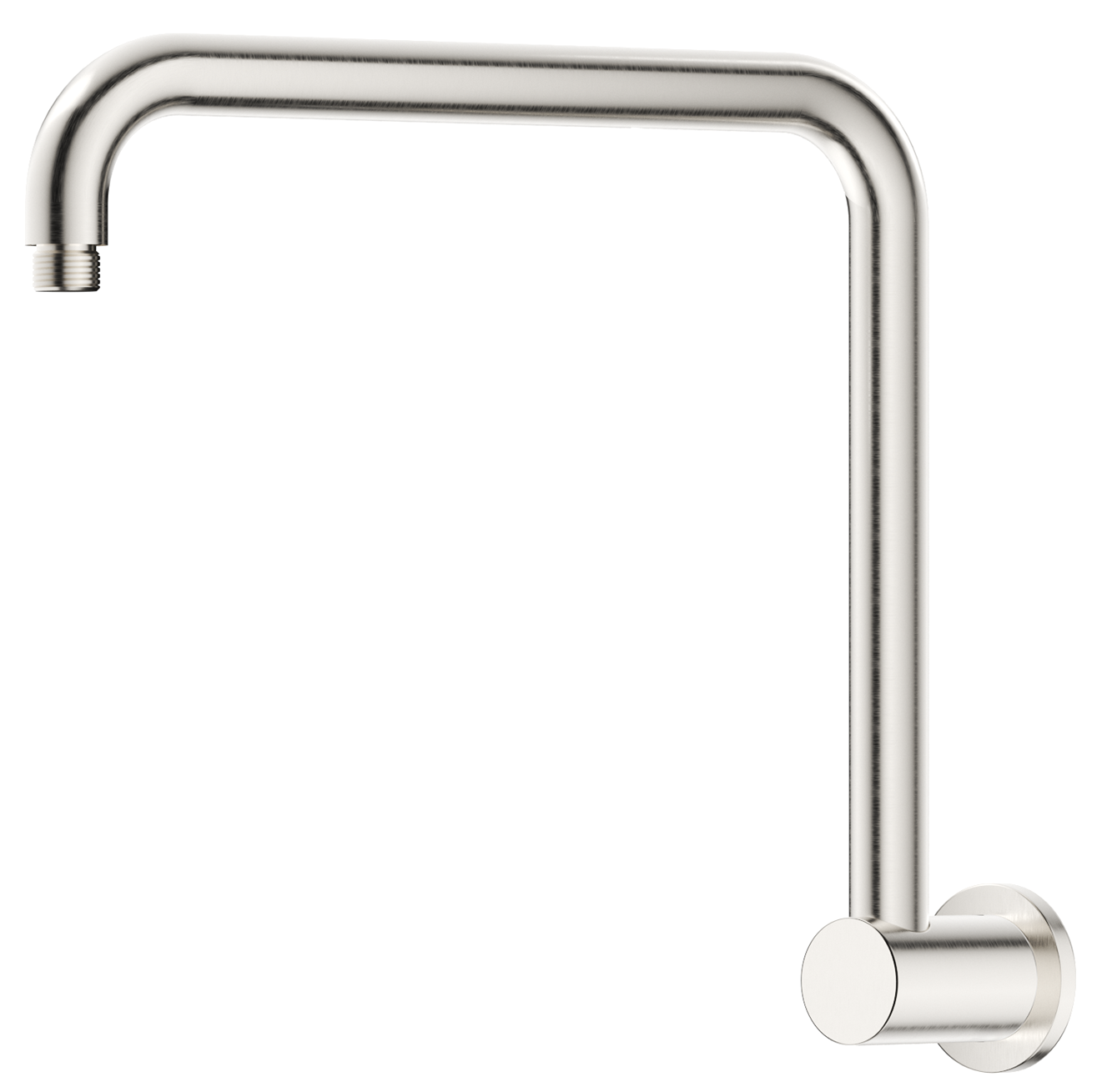 Mica Gooseneck Shower Arm – Brushed Nickel
