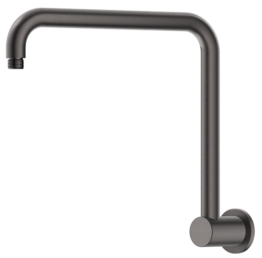 Mica Gooseneck Shower Arm – Gunmetal