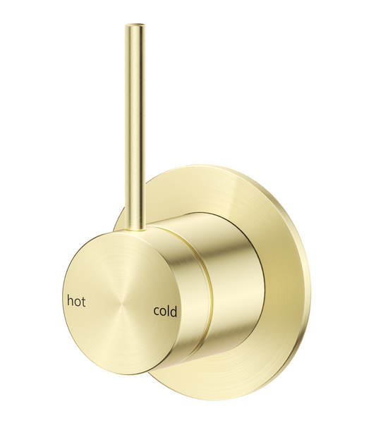 Mica Shower Mixer - Reverse - TRIM KIT ONLY – French Gold