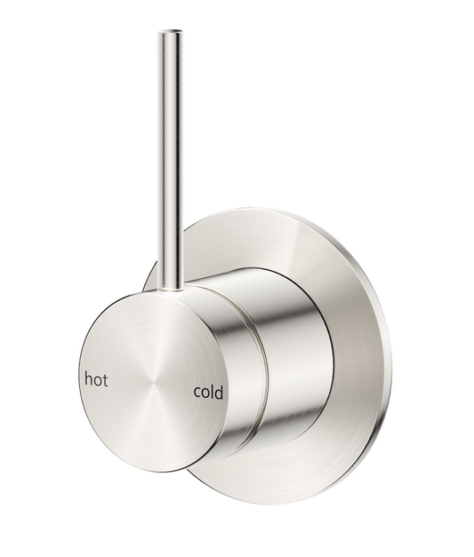 Mica Shower Mixer - Reverse - TRIM KIT ONLY – Brushed Nickel