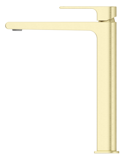 Beki Tall Basin Mixer – French Gold