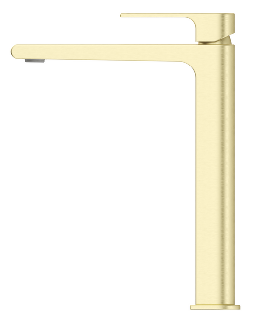 Beki Tall Basin Mixer – French Gold