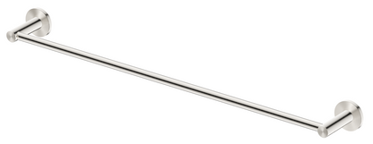 Mica Single Towel Rail 800 – Brushed Nickel