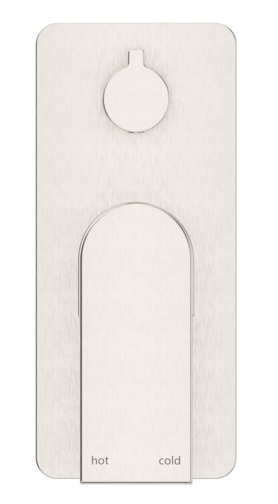 Beki Shower Mixer Diverter - 1P - TRIM KIT ONLY – Brushed Nickel