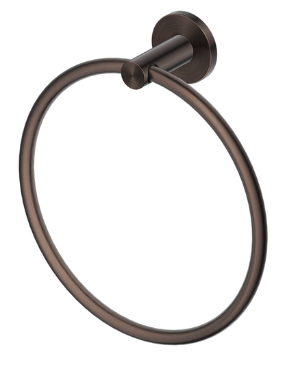 Mica Hand Towel Ring – Dusk Bronze