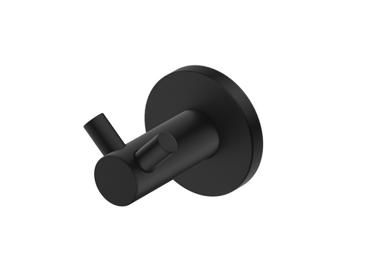 Mica Double Robe Hook – Black