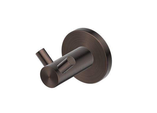 Mica Double Robe Hook – Dusk Bronze