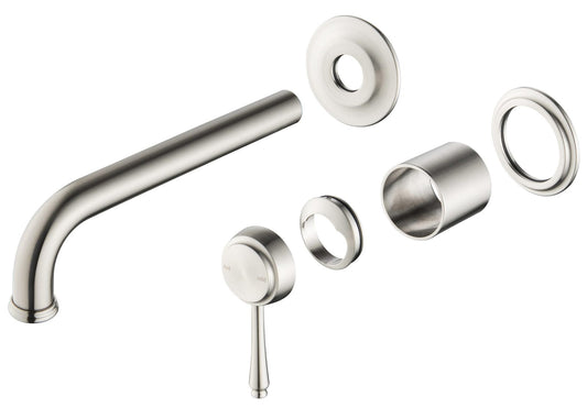 Mica Heritage Wall-Spout Combo - TRIM KIT ONLY – Brushed Nickel