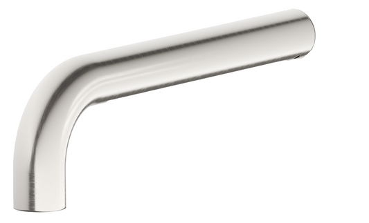 Mica Combo Mixer Curved Spout Upgrade - 150/240mm – Brushed Nickel