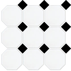 Cotto Xgw Octagon & Dot Mos 9.7X9.7
