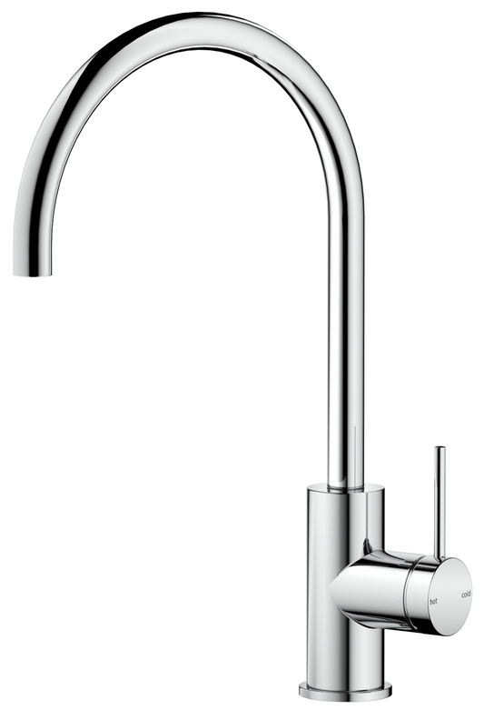 Mica Gooseneck Sink Mixer – Chrome