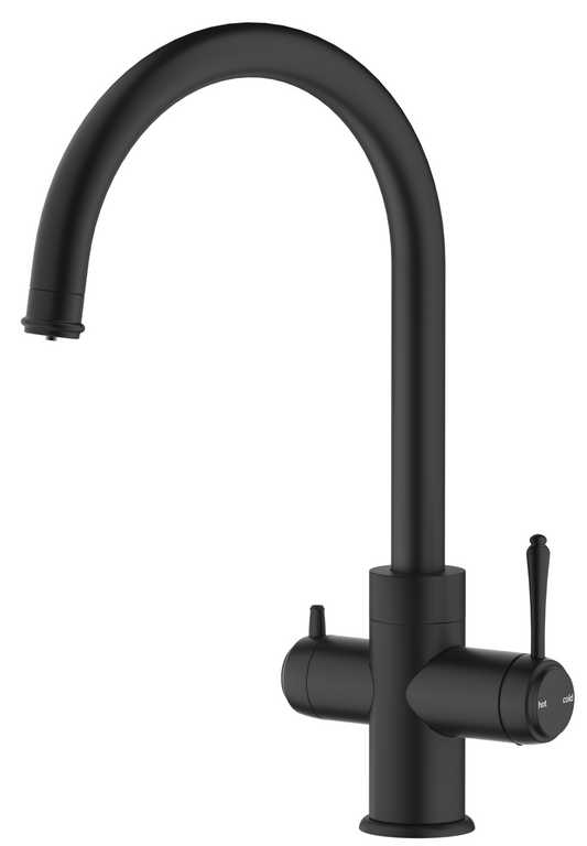Mica Heritage 3-Way Filter Sink Mixer – Black