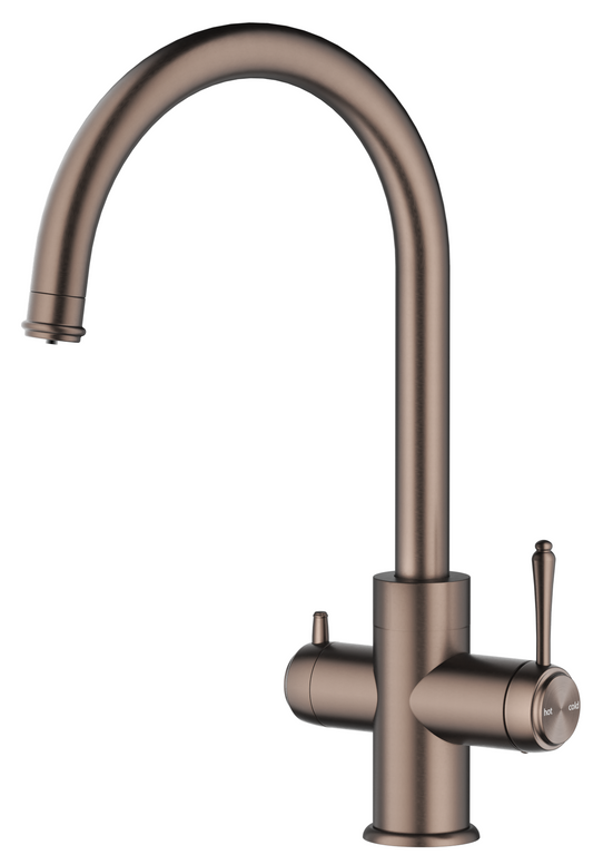 Mica Heritage 3-Way Filter Sink Mixer – Dusk Bronze