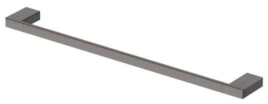 Milos Single Towel Rail 800 – Gunmetal