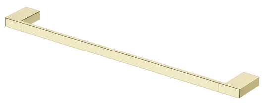 Milos Single Towel Rail 800 – Brushed Gold