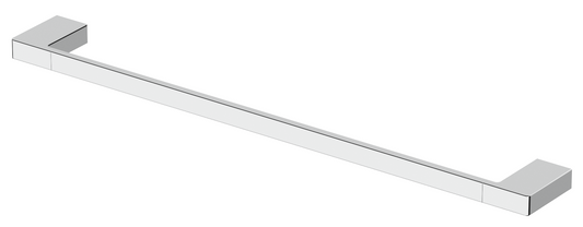 Milos Single Towel Rail 800 – Chrome